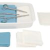 Set de soins accouchement avec pinces kocher