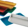 Plateaux aluminium colorés