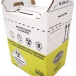 Cartons récupérateurs pour déchets infectieux