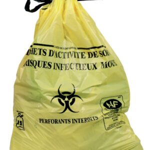 Sacs poubelles DASRI pour déchets infectieux