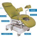 FAUTEUIL GYNÉCOLOGIE / UROLOGIE. HAUTEUR REGLABLE
