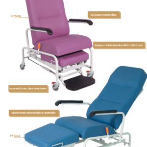 FAUTEUIL AVEC INCLINAISON À GAZ