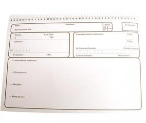 Fiches médicales Stern-Org