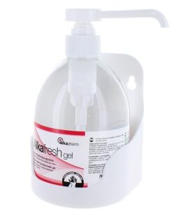 Support plastique mural pour 500 mL