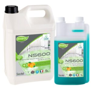 NS 600 - Nettoyant Sols et Surfaces Ecolabel ORANGE