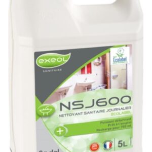 NSJ 600 - Nettoyant Sanitaire Journalier Ecolabel Pin