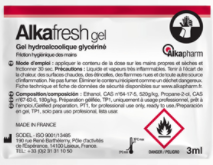 Alkafresh gel Dose 3ml