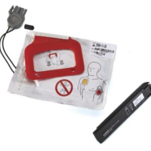 Pack électrodes et batterie pour défibrillateur Lifepak CR® Plus