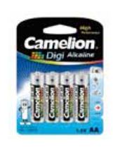 Cellules standard Camelion Digi Alcaline